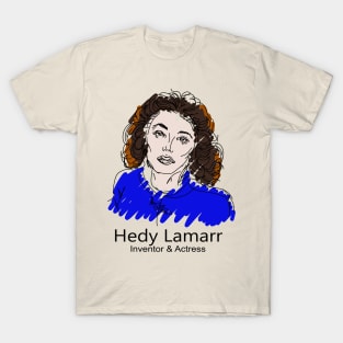 Historical Women in STEM, Hedy Lamarr T-Shirt